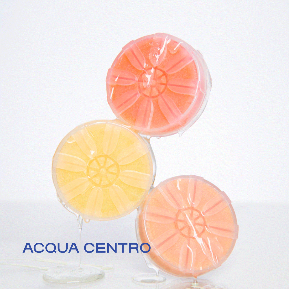 아쿠아센트로 퍼퓸 비타 헤드 필터 향기나는 리필 필터 (로즈, 레몬, 라벤더) 1box(2개입)